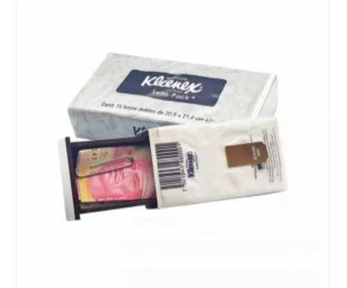 Pañuelo Pocket Kleenex  ( Escondite, Contenedor)