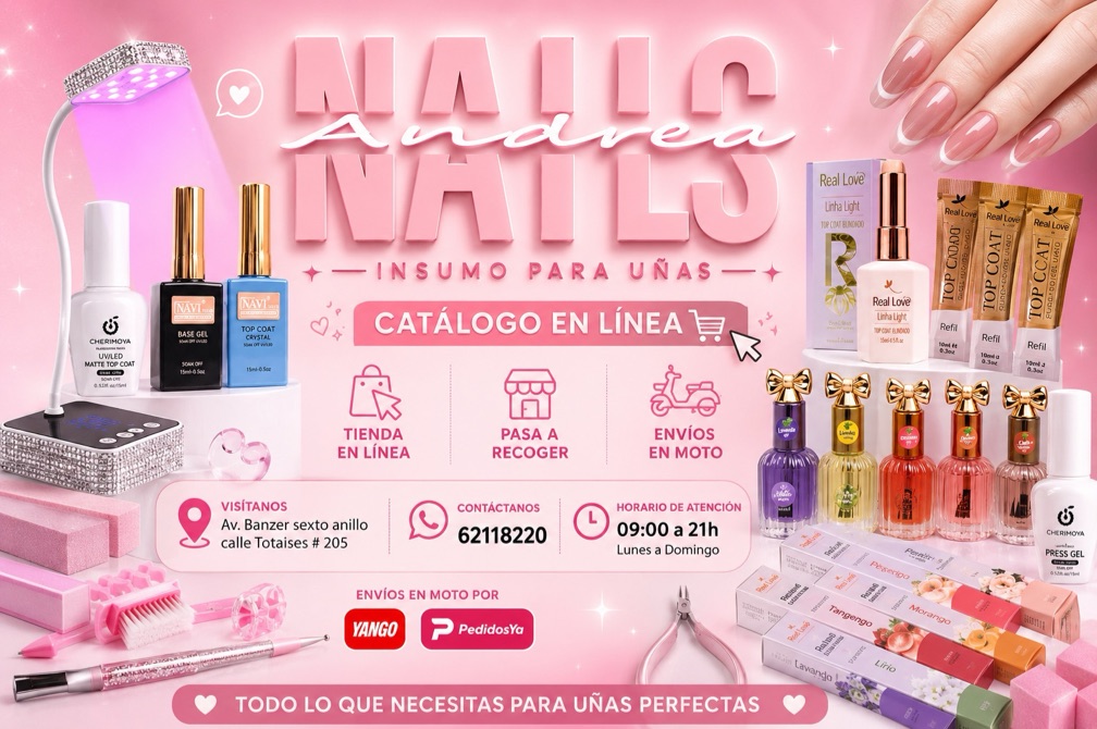 Nails Andrea insumos para uñas