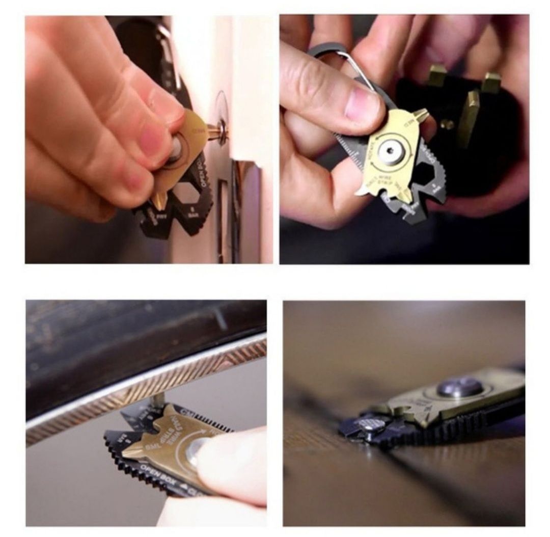 20 in one mini Multi tool key chain 