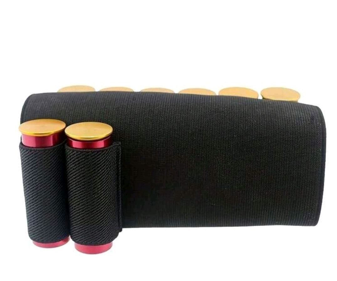 8 Rounds Tactical Hunting Shotgun Shell Stock Nylon Elastic Material For 12ga 20ga Rifle Hunting