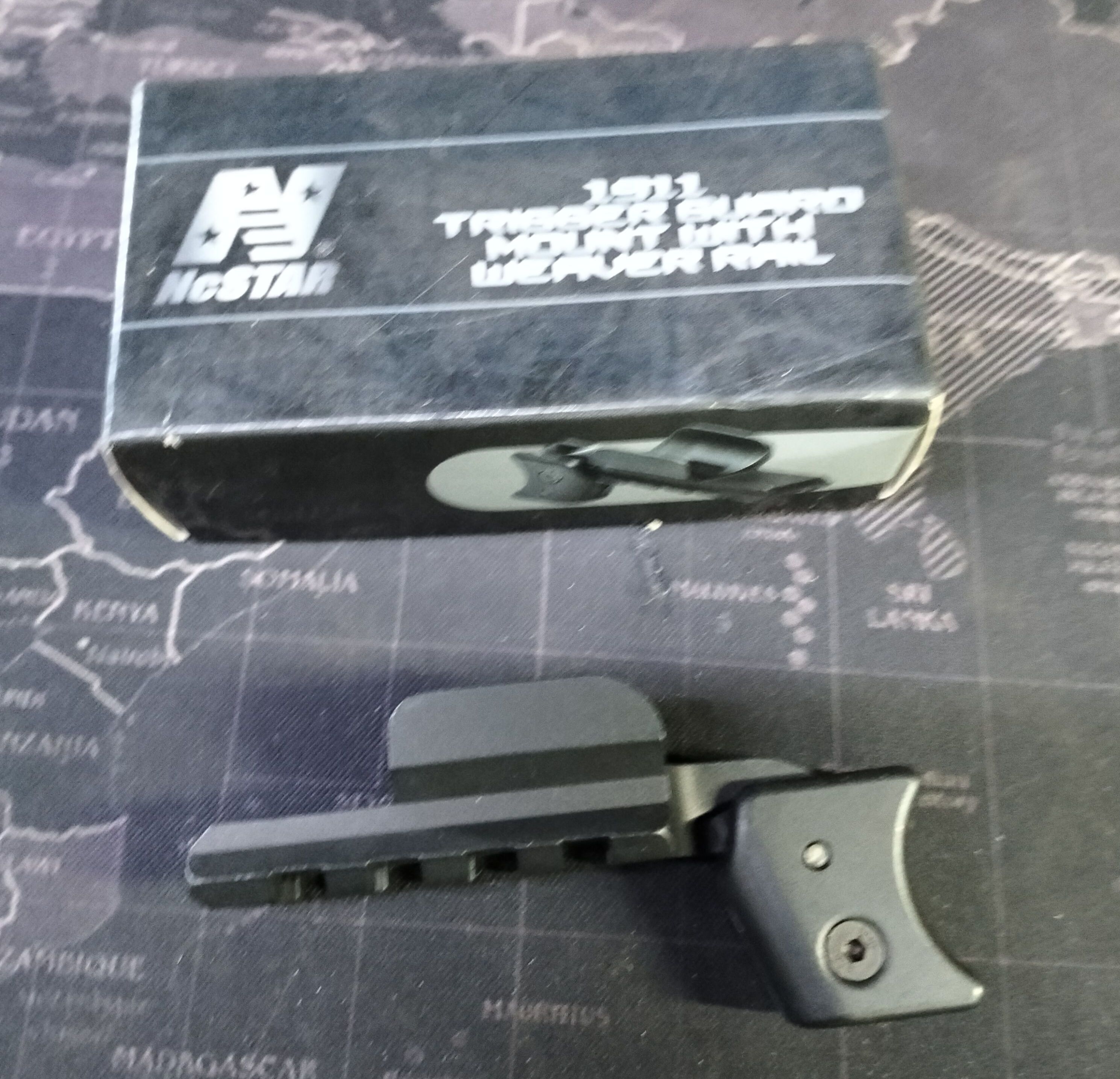 1911 Trigger Guard Mount With Picatini rail