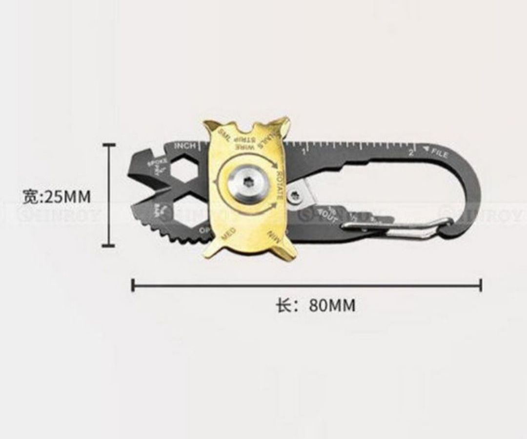 20 in one mini Multi tool key chain 