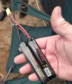 7.4L V Lipo Battery