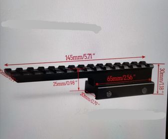 30mm Picatini Rail raiser