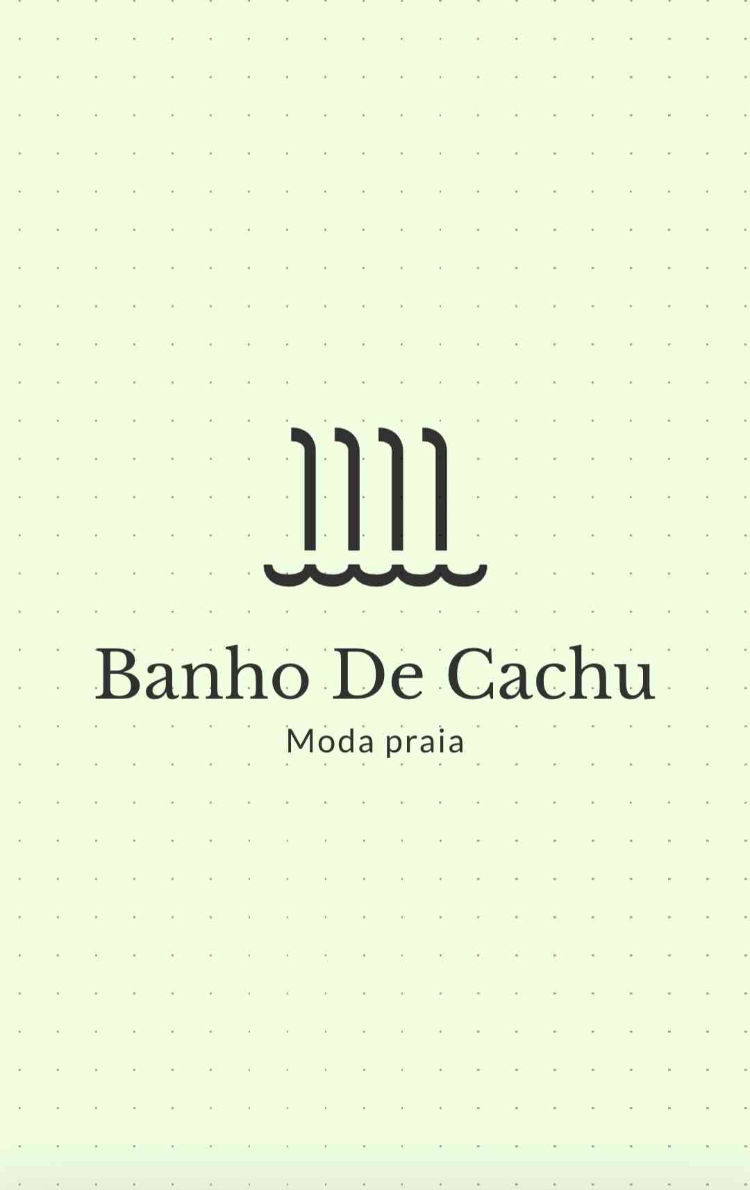 Banho de Cachu moda praia