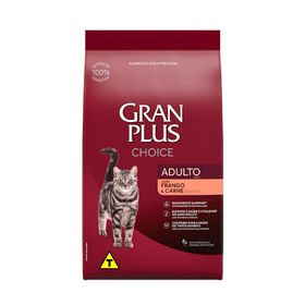 Ração GranPlus Choice Gato Adulto Frango & Carne 10kg