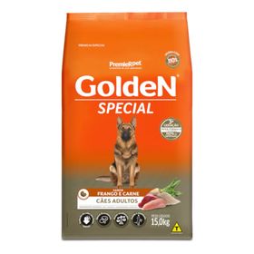 Ração GoldeN Special Cão Adulto Frango e Carne 15kg