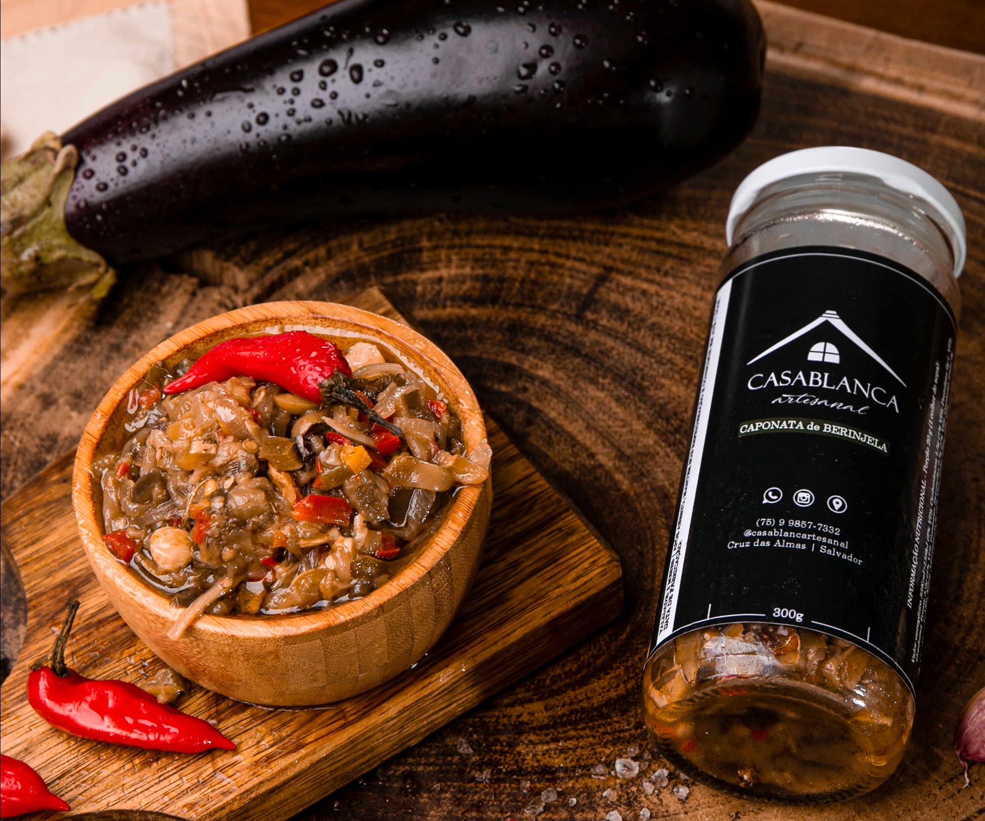 [Casablanca] Antepasto de Caponata de Berinjela 300g