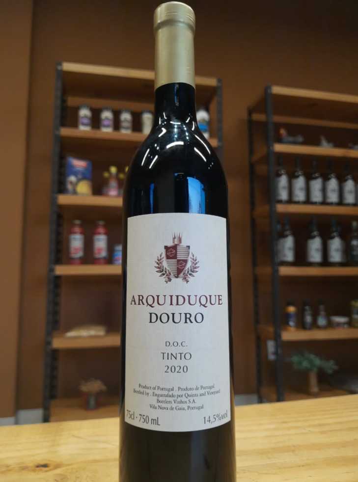 [Arquiduque Douro] Vinho Fino Tinto Seco DOC 2021 750mL [Portugal]