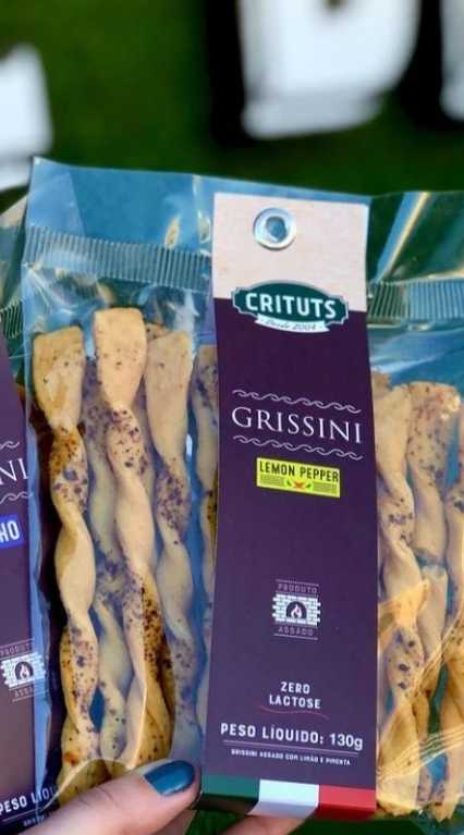 [Crituts] Grissini de Lemon Pepper 130g 