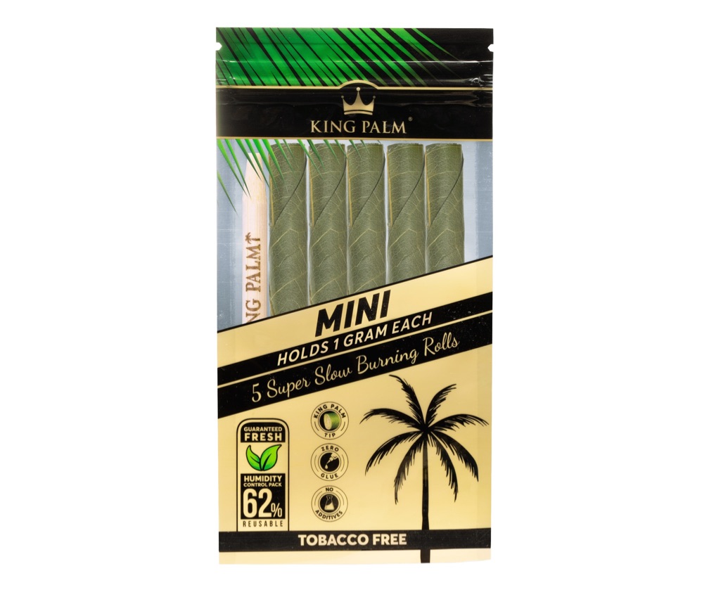 King Palm Mini rollos (5 rollos)