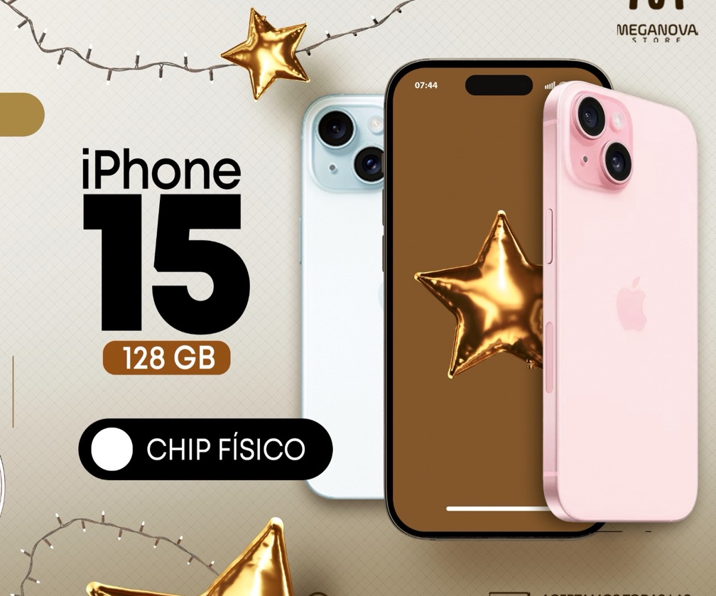 iPhone 15 128gb CHIP FÍSICO 