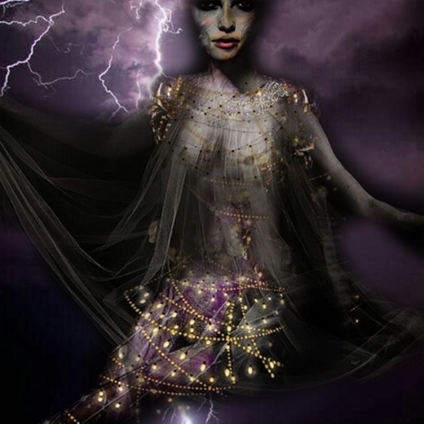 Lighting Strikes Everytime She Moves