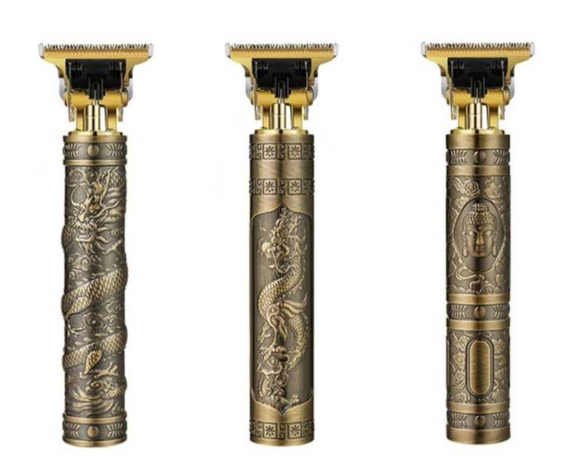 CX: 100 BarberMax Maquina Barba Cabelo 4 Pentes - Golden Edition