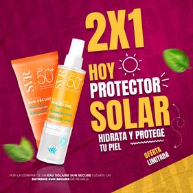 SUN SECURE BLUR SPF 50 y SUN SECURE EAU SOLAIRE