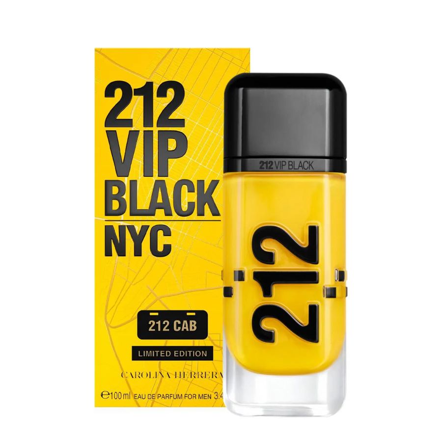 212 VIP Black CAB Carolina Herrera Eau de Parfum - Perfume Masculino 100ml