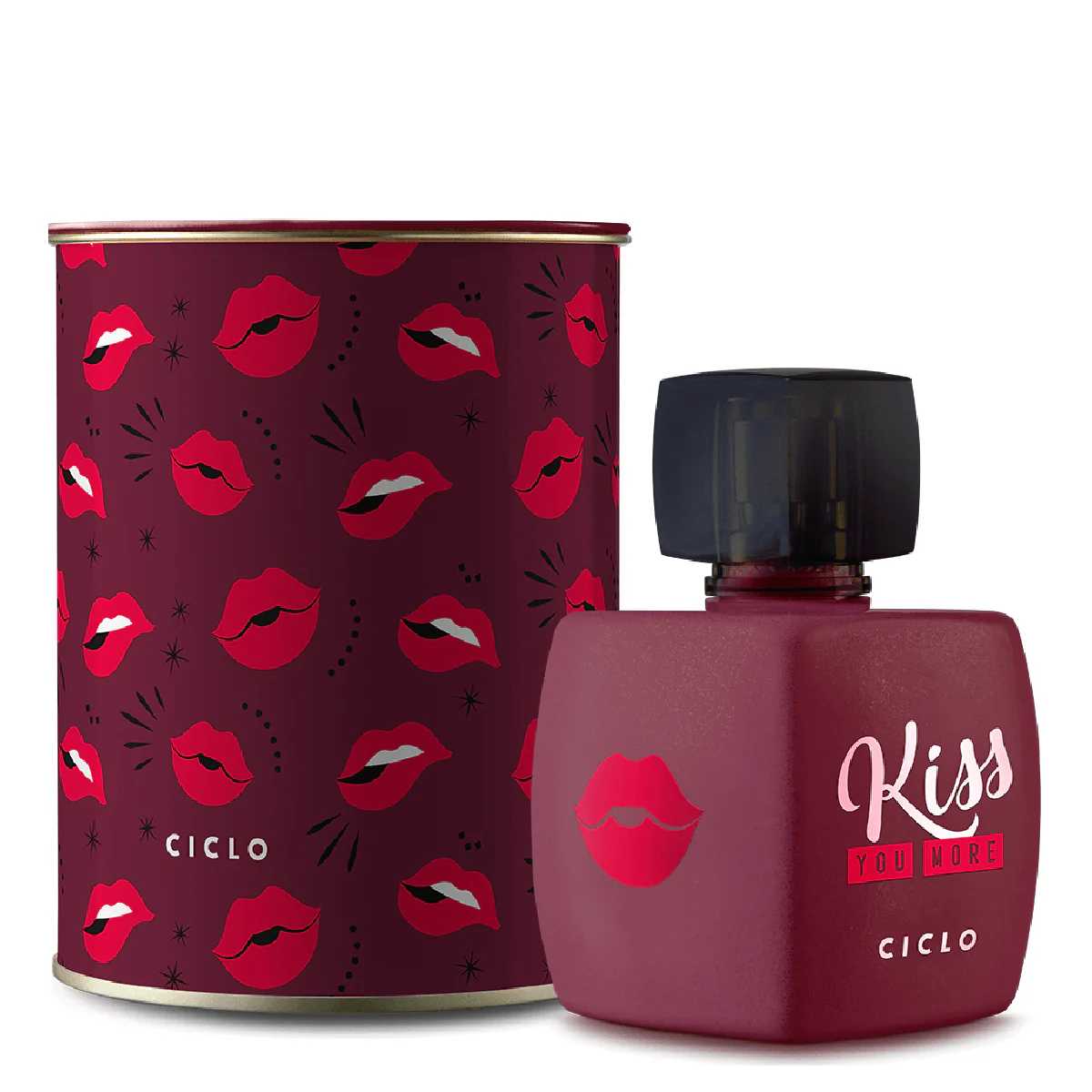 Deo Colônia Ciclo Kiss You More Lata 100ml