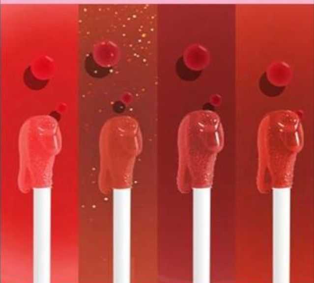 06. FAT Lip Oil Lip Glaze 4 Colors - SET B