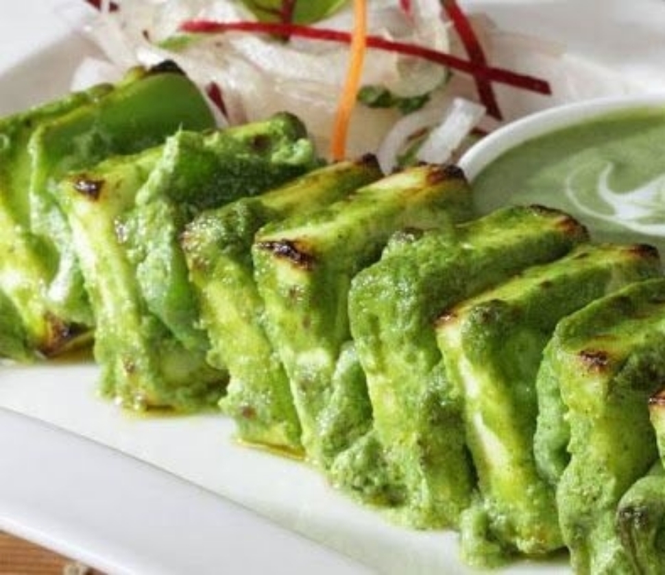 Paneer Hariyali Tikka