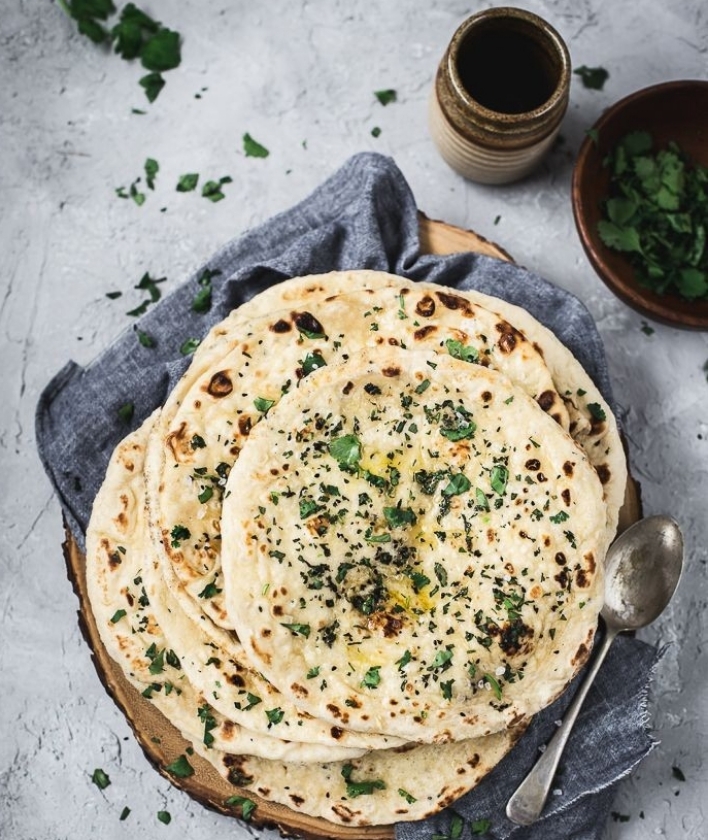 Coriander Naan