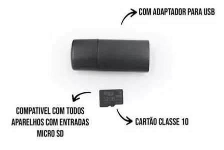 Cartão Micro SD 16GB 2 em 1 Multilaser