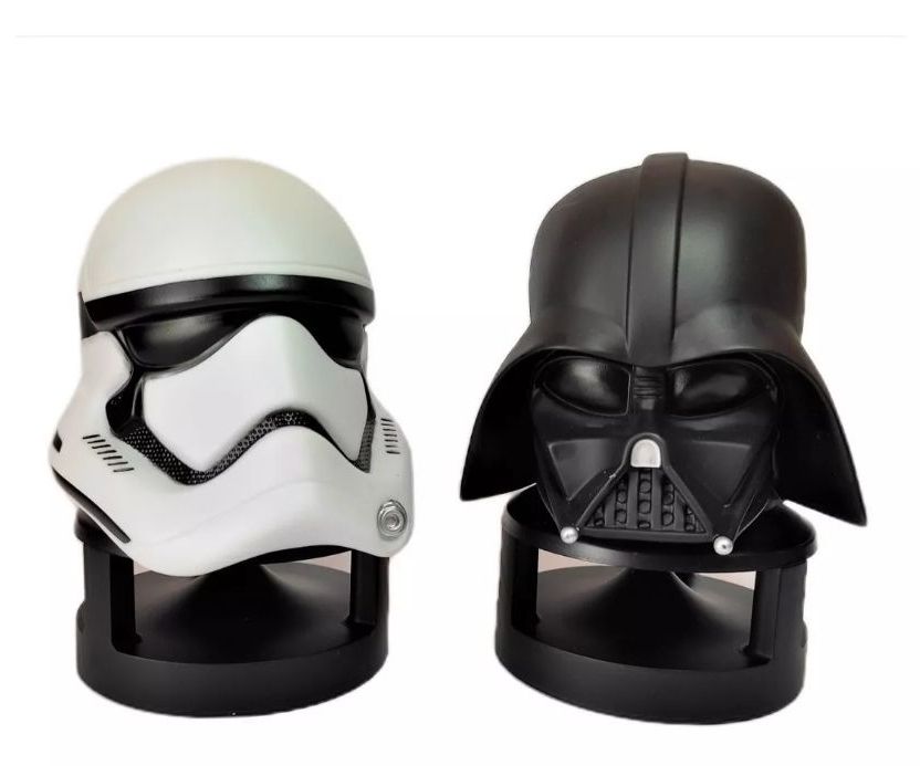 Caixa de Som Star Wars Darth Vader Bluetooth Rádio SD