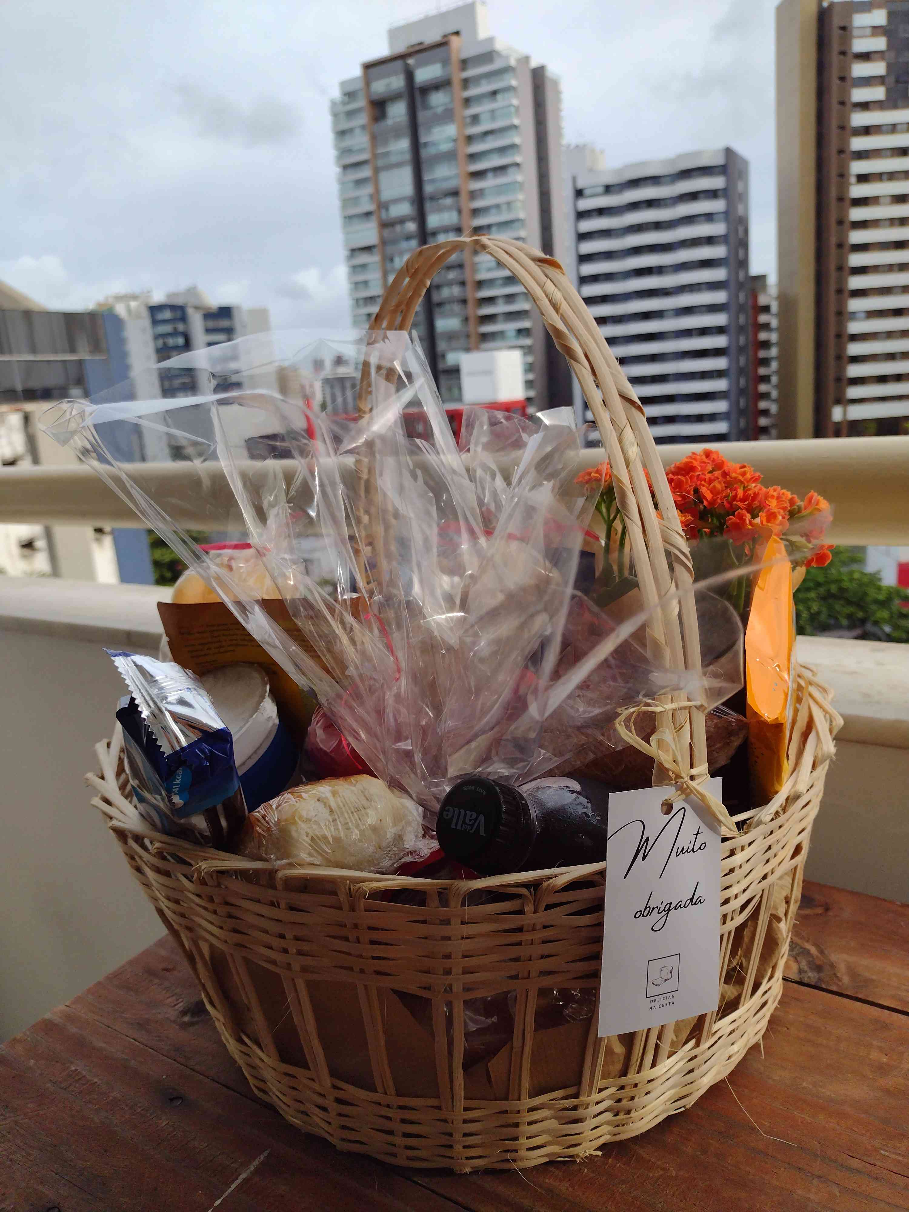 Delicias na cesta
