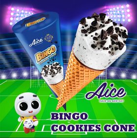 AICE BINGO COOKIES CONE