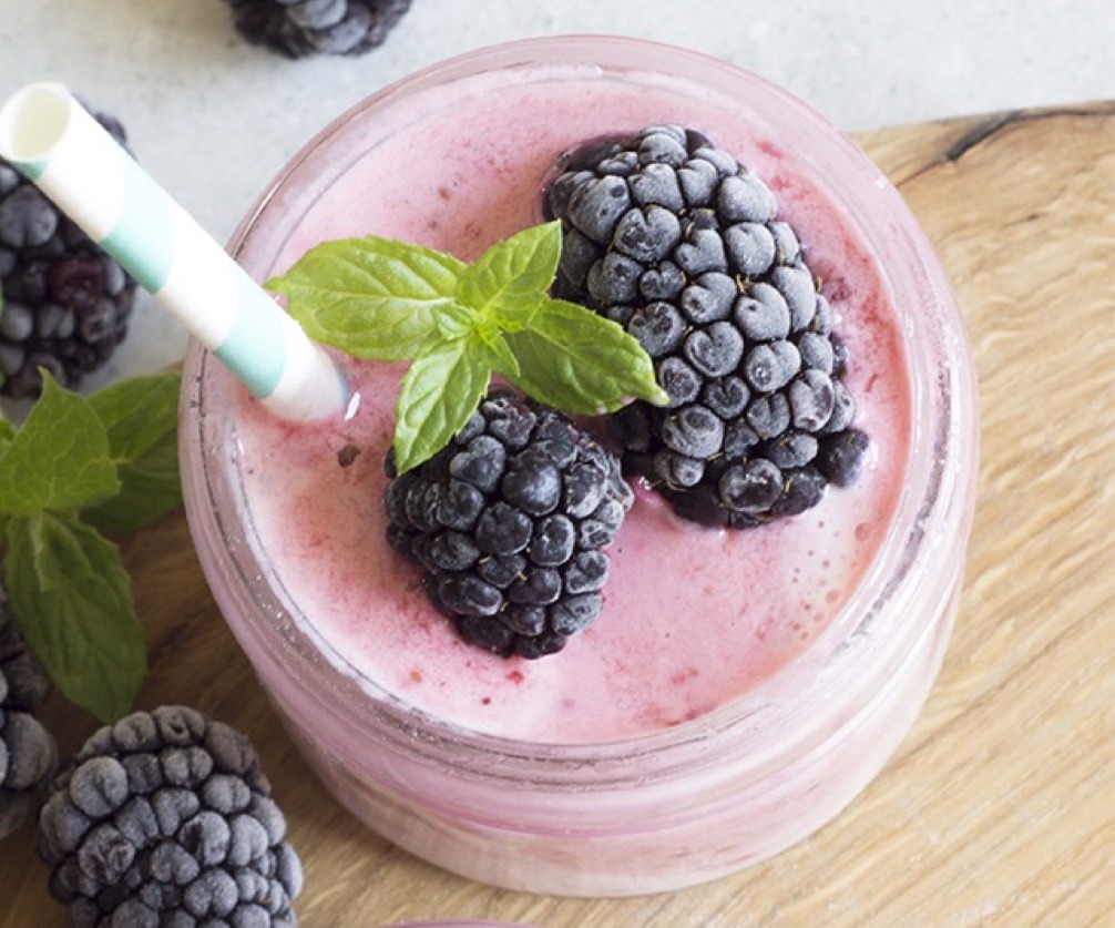 Blackberry smoothie