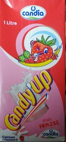 Lait Aromatisé Candy'Up ( Fraise ) 