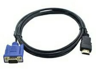 Adaptateur VGA vers HDMI (Convertisseur VGA MÂLE à HDMI Mâle)