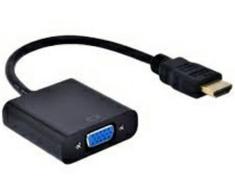 Adaptateur HDMI vers VGA (Convertisseur HDMI Mâle à VGA Femelle)