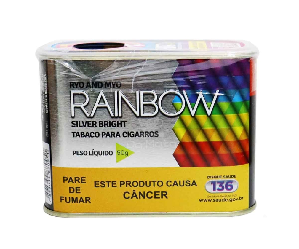 TABACO Rainbow Silver Bright Lata 50g Hi Tobacco

