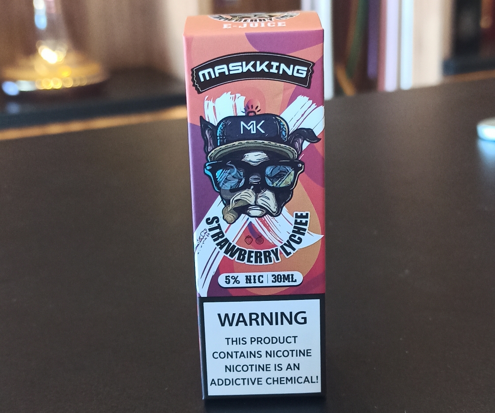 Essência para Vape Maskking Salt 50mg 30ml - Strawberry Lychee