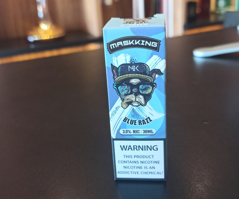 Essência para Vape Maskking Salt 50mg 30ml - Blue Razz