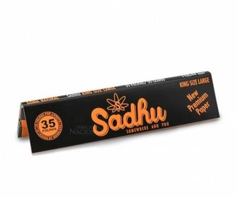 SEDA SADHU BLACK KING SIZE 35 FOLHAS
