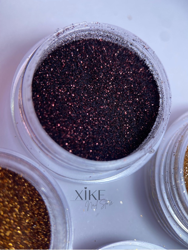 Glitter extra fino cobrizo