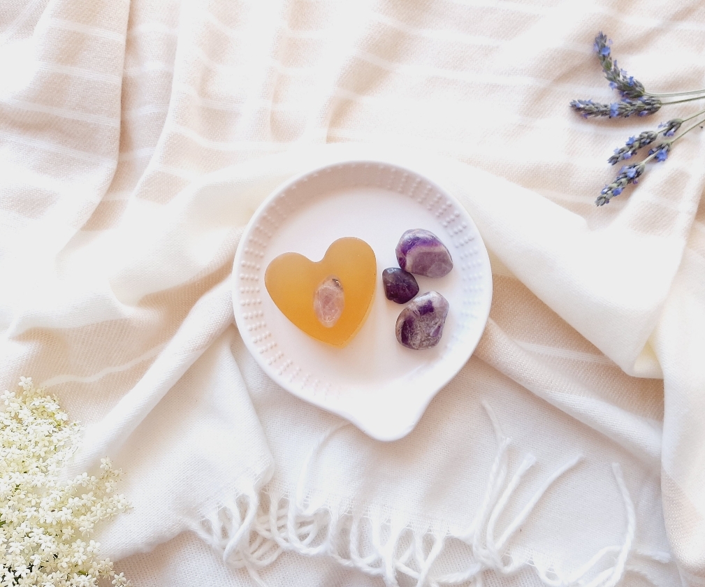 Crystal Glycerine Soap - Amethyst