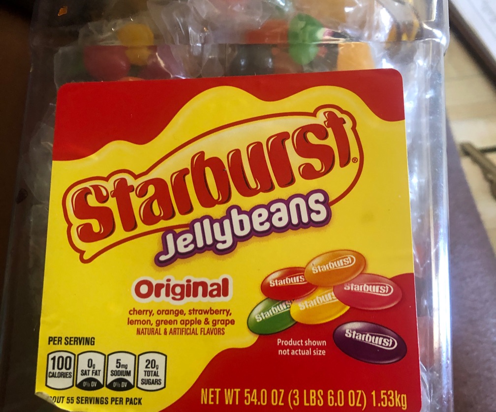 Starburst  jellybeans 