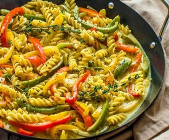 Vegetarian rasta pasta