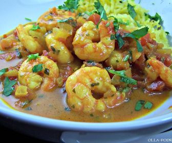 Curry shrimp 