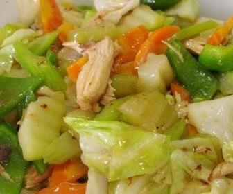 Vegetable chop suey 