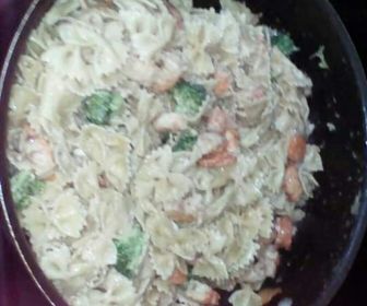 Shrimp/ lobster Alfredo