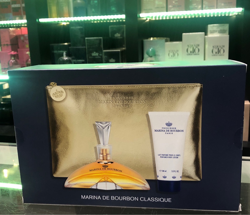 Kit marina classic 100ml edp+ 100ml body lotion 