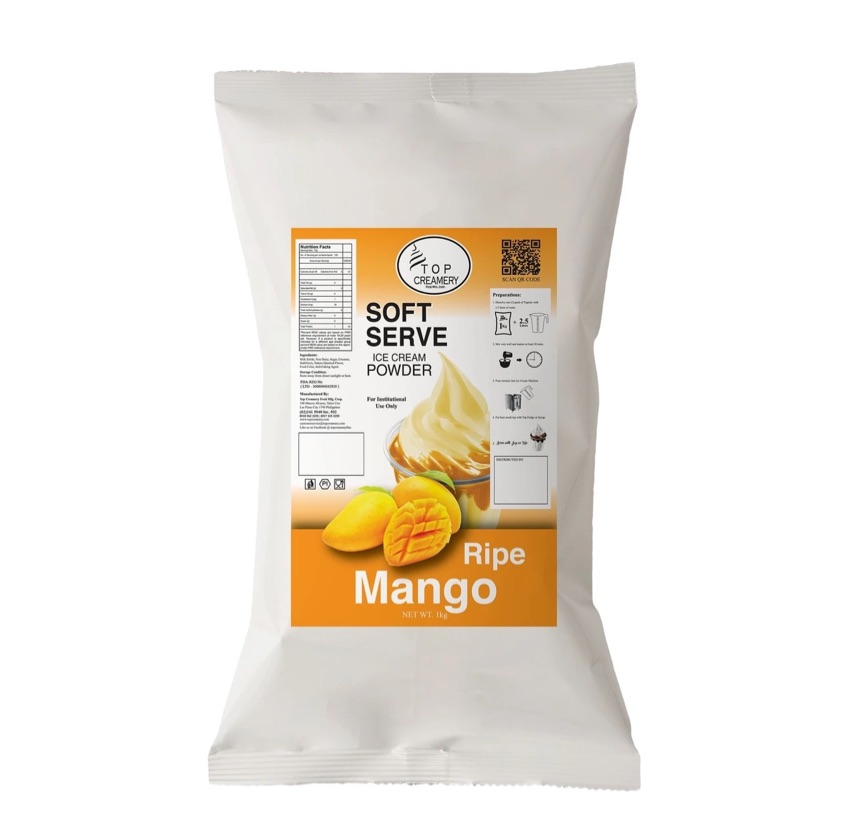 Soft Serve Mango  Powder TOP Mix 1kg