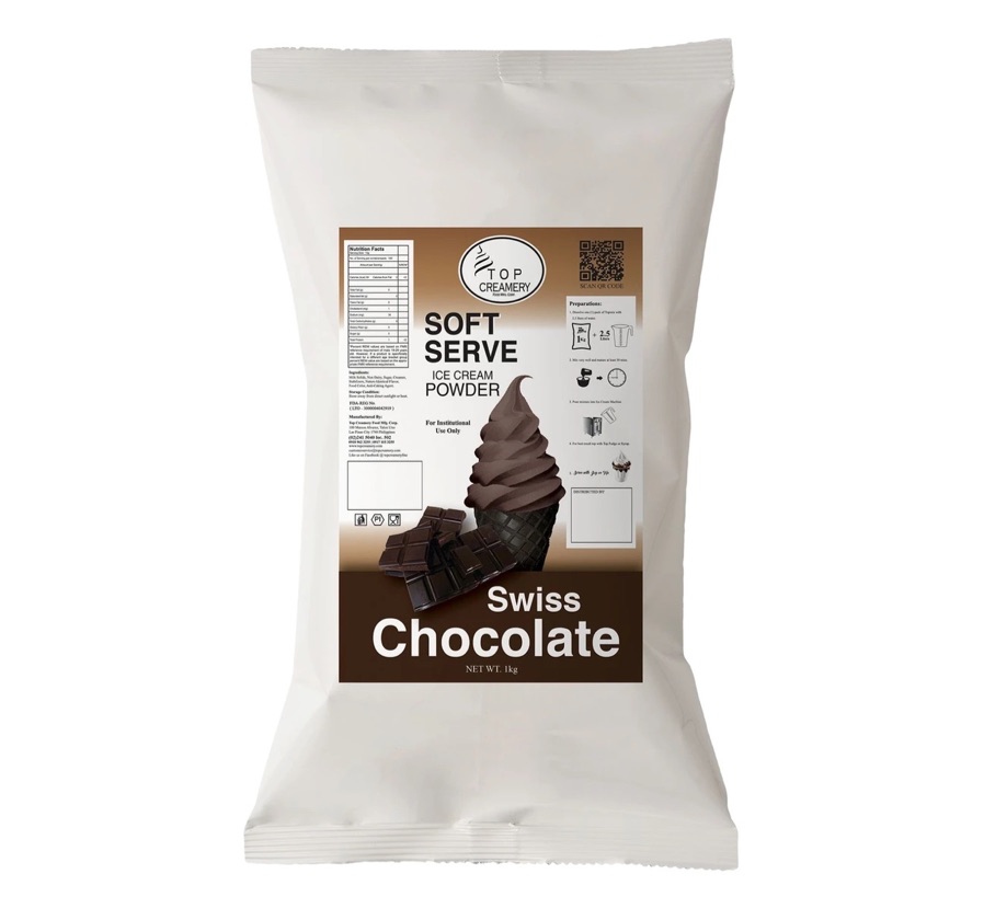 Soft Serve Swiss Chocolate TOP Mix 1kg