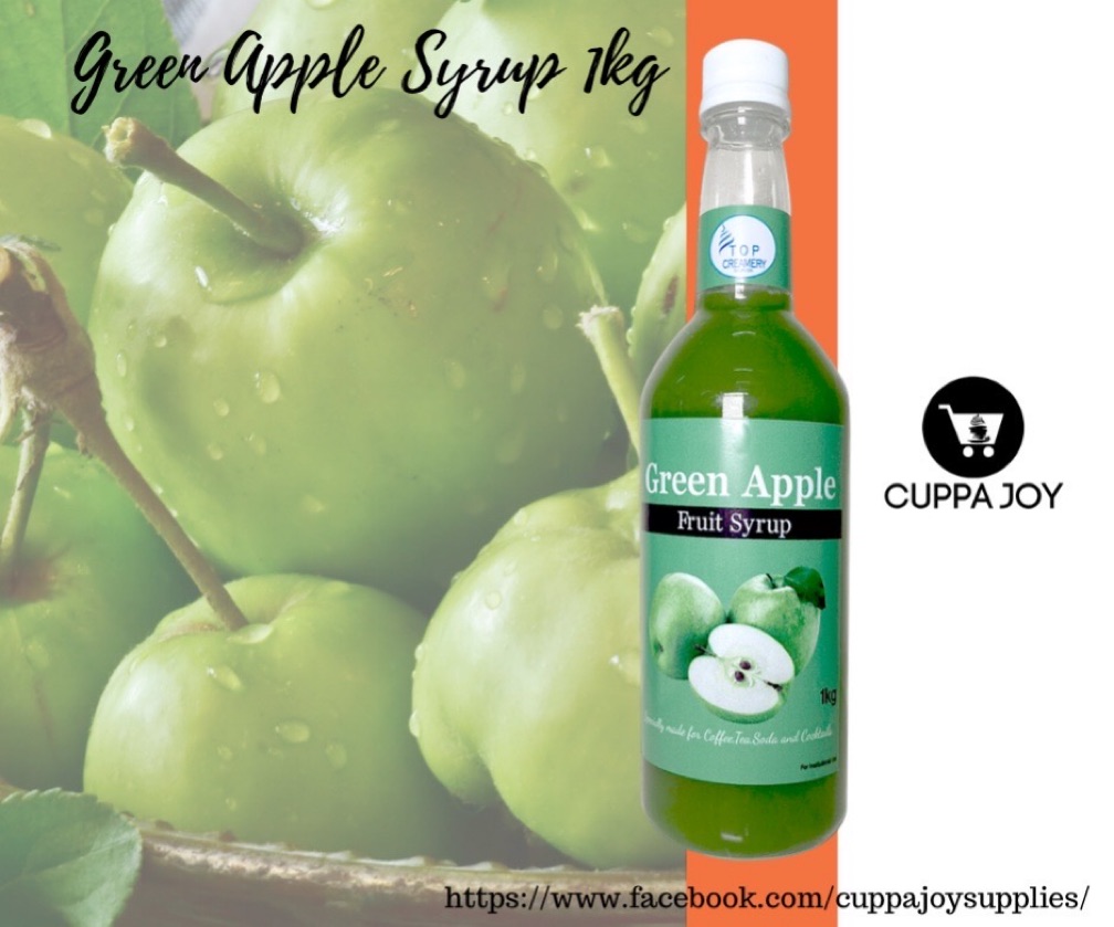 Green Apple Syrup 1L