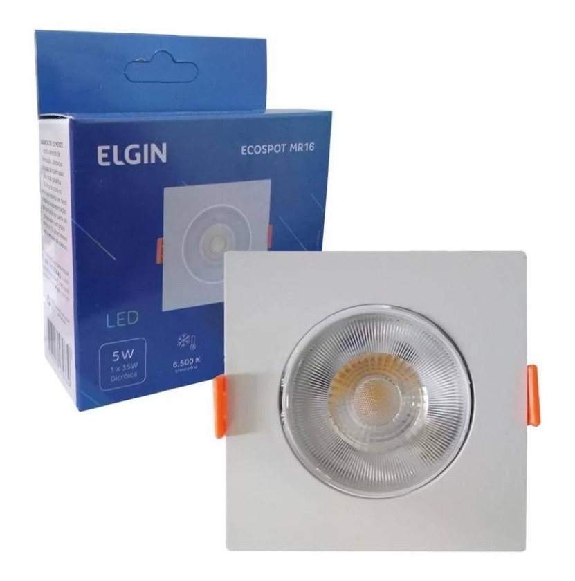 5W LÂMPADA LED ECO SPOT - MARCA: ELGIN