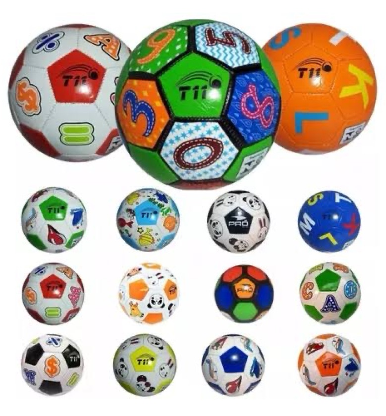 BOLA DE FUTEBOL N°03 - REF: XL03F (CORES VARIADAS)