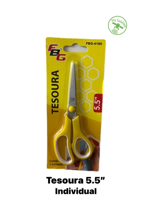 TESOURA INDIVIDUAL DE METAL 5.5” - MARCA: FBG REF: FBG-4180